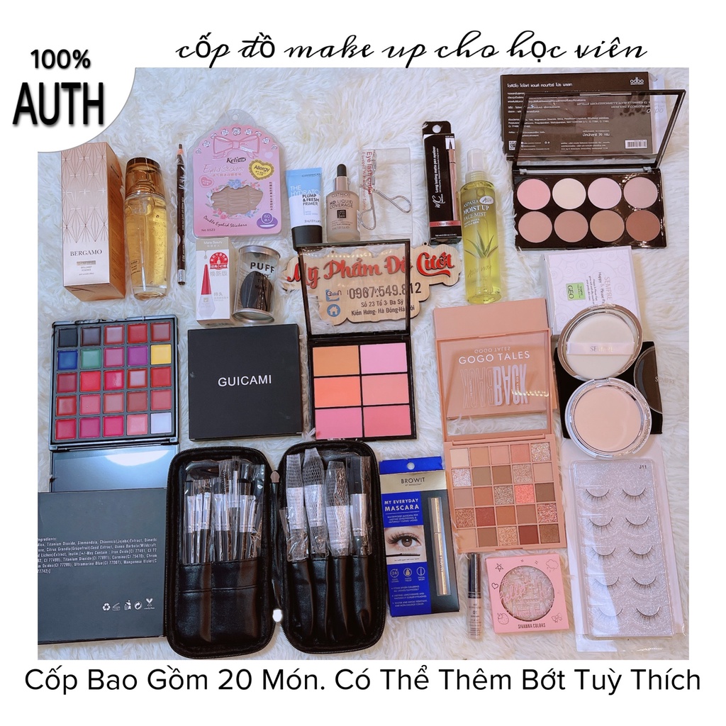 Cốp Đồ Mỹ Phẩm Học Trang Điểm Cô Dâu Cho Học Viên Mới Vào Nghề [Chính Hãng]