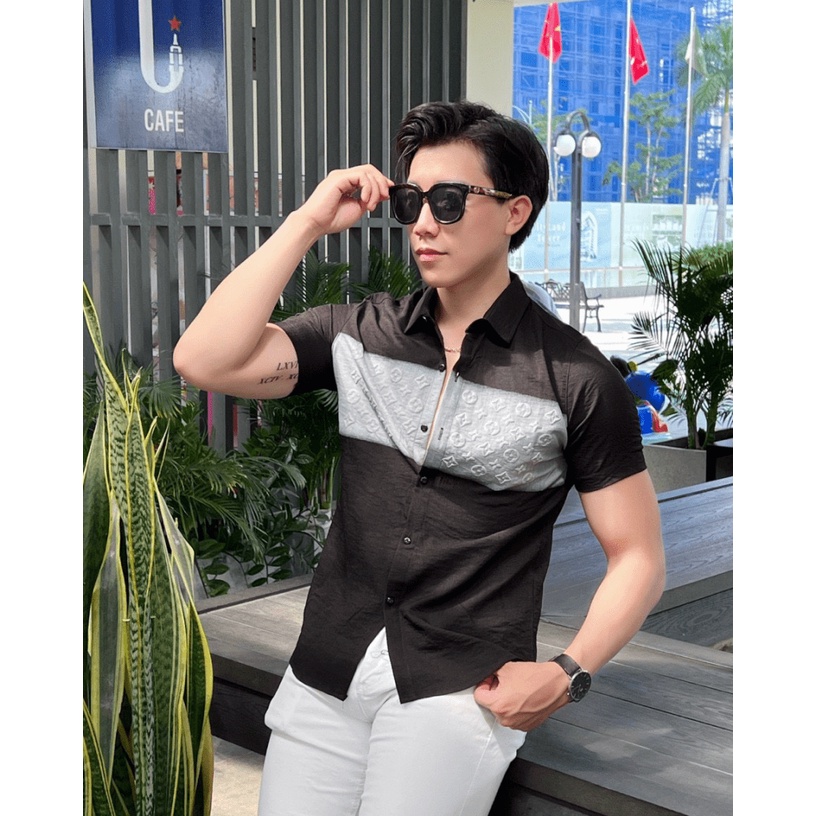 Áo Sơ Mi Nam Tay Ngắn Cổ Bẻ Vải Đũi Mềm Mịn 3 Màu Phong Cách Soái Ca NEW UNISEX