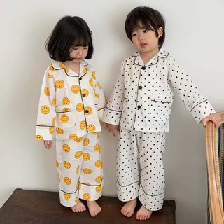 Bộ Pijama Chất Lụa Gấm Tay Dài- Quần Dài