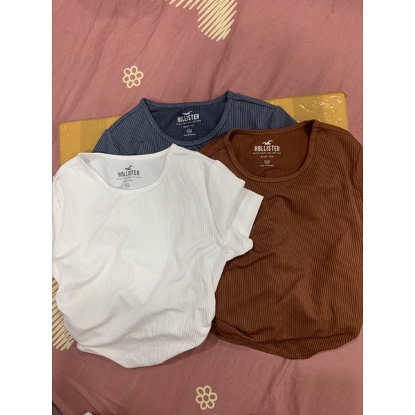 Áo Thun Holliter, áo thun croptop Nữ Xuất Xịn