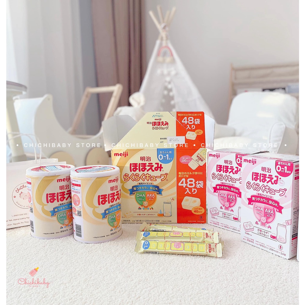 Sữa Meiji số 0  - 800g & 24 thanh