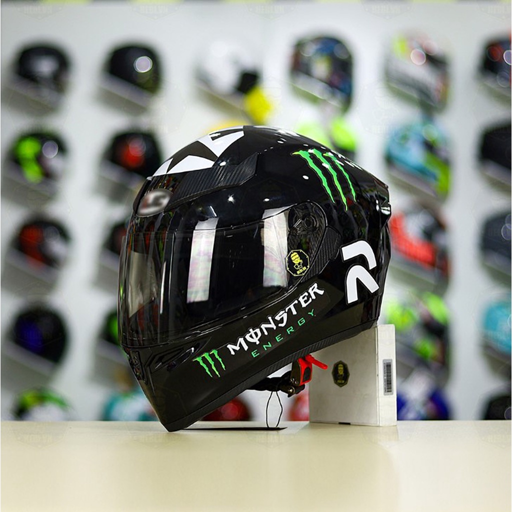 Tem Decal Monster Cho Mũ Fullface