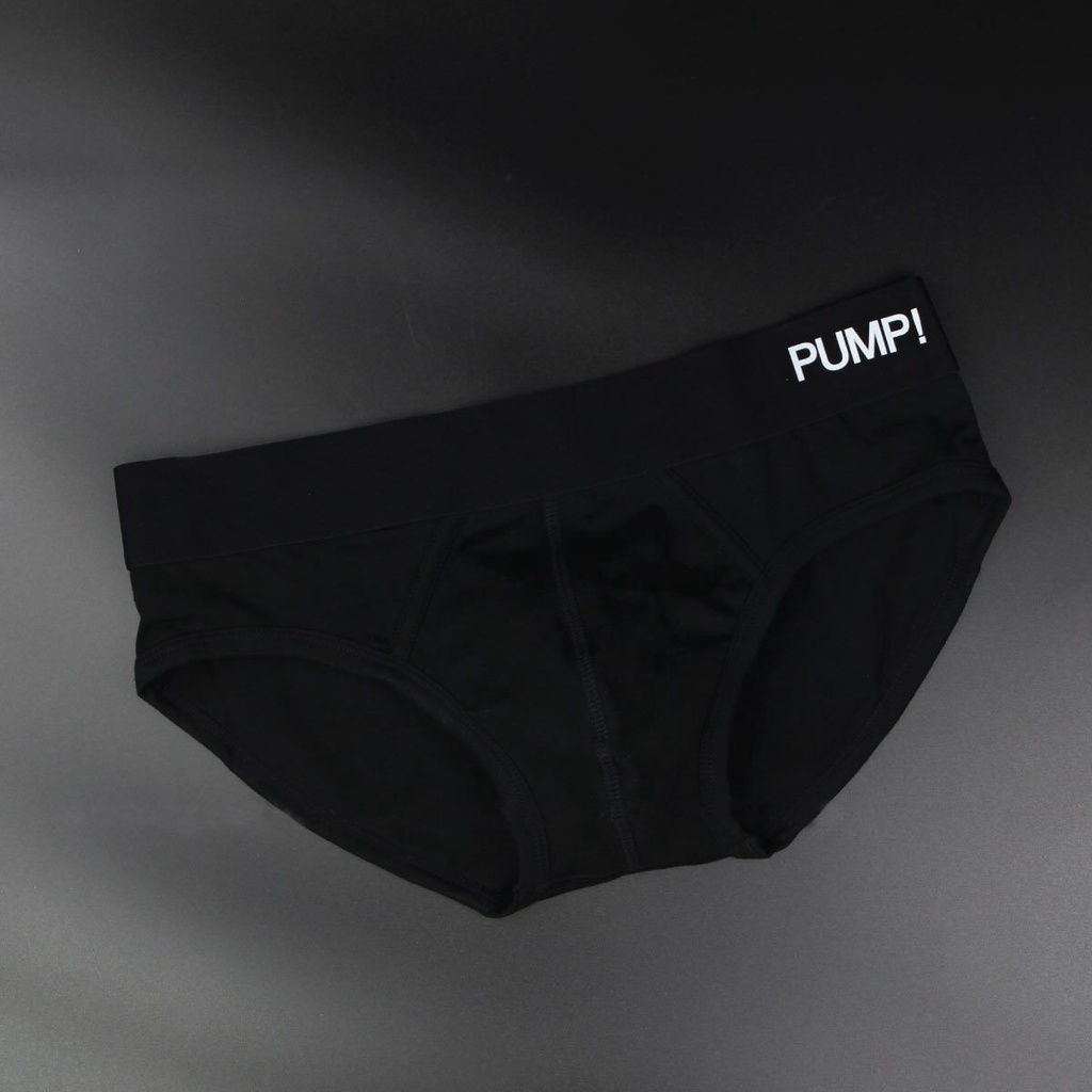 Combo 2 quần sịp nam tam giác pump dáng ngắn vải cotton mềm mịn thoáng mát PUM02A