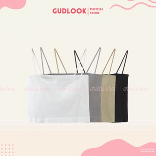 Áo Bra Nữ Cotton GUDLOOK 2 Dây Đẹp Mút Mỏng Nâng Ngực Mặc thoải mái và freesize