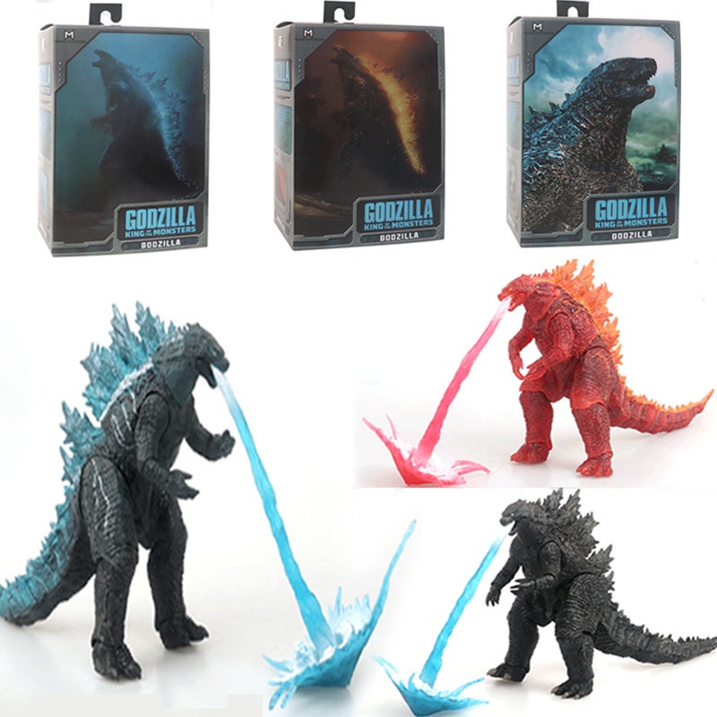 Đồ Chơi Mô Hình Khủng Long Neca Lửa Xanh 2019 Trong Đại Chiến Godzilla - Cao 18cm