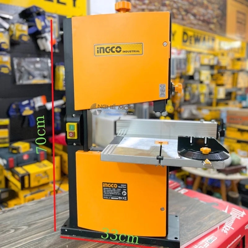 INGCO Máy cưa lọng bàn 350W BAS3502 CHÍNH HÃNG