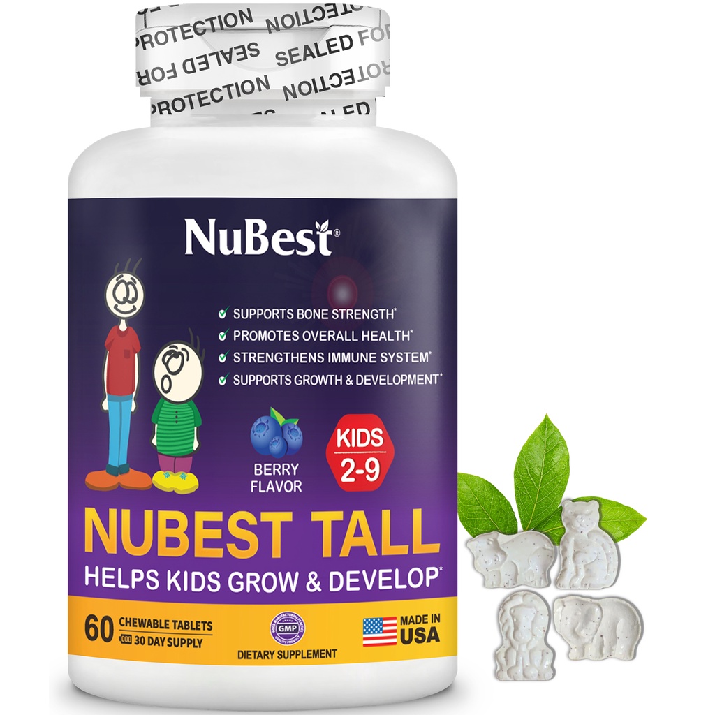 [Combo 3 tặng 1] TPBVSK hỗ trợ Tăng Chiều Cao NuBest Tall 10+ tặng 1 NuBest Tall Kids