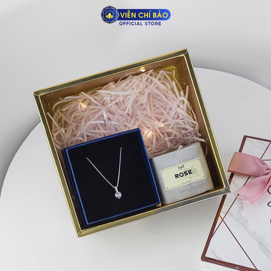 Set Quà Tặng BÍ ẨN - cho cô nàng Hài Hước, thú vị thời trang phụ kiện trang sức Viễn Chí Bảo C500206