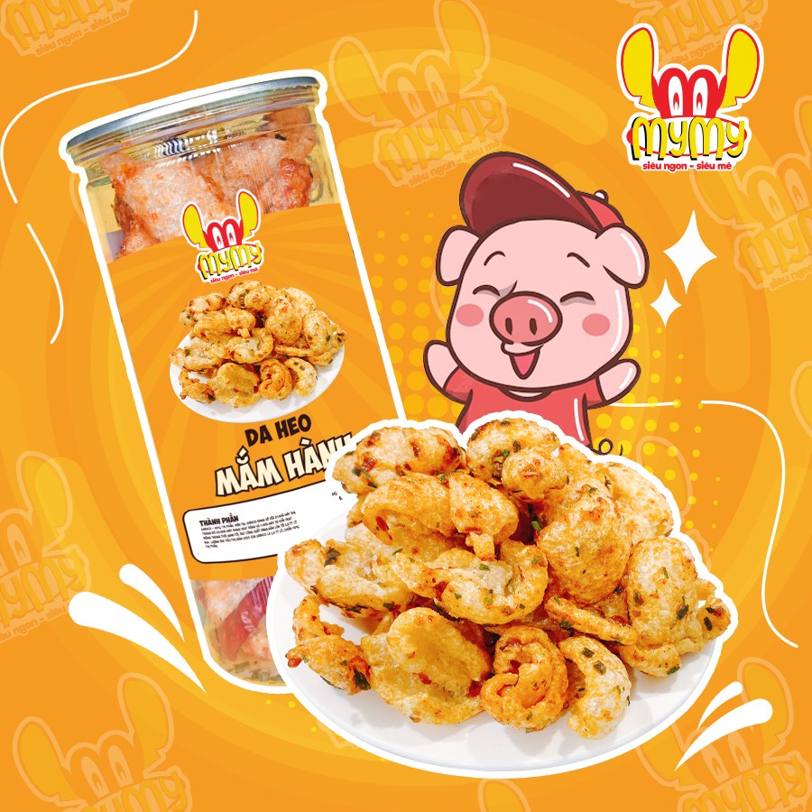 Da heo mắm hành 150g MyMy, ăn vặt siêu ngon siêu mê