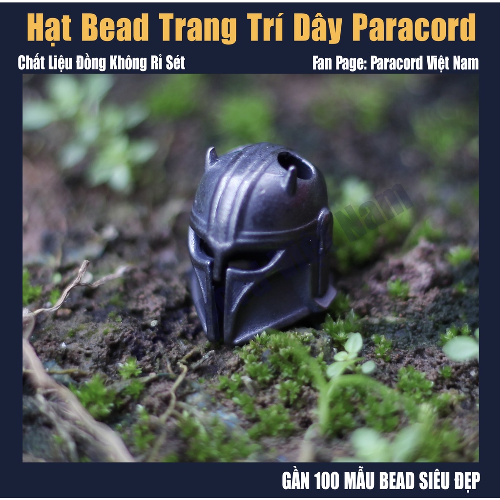 HẠT BEAD MANDALORIAN Chiến Binh Cổ Đại bằng đồng
