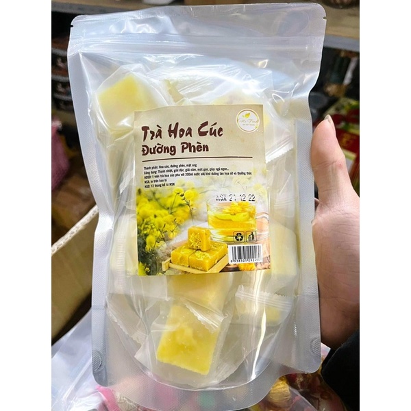 Trà hoa cúc đường phèn