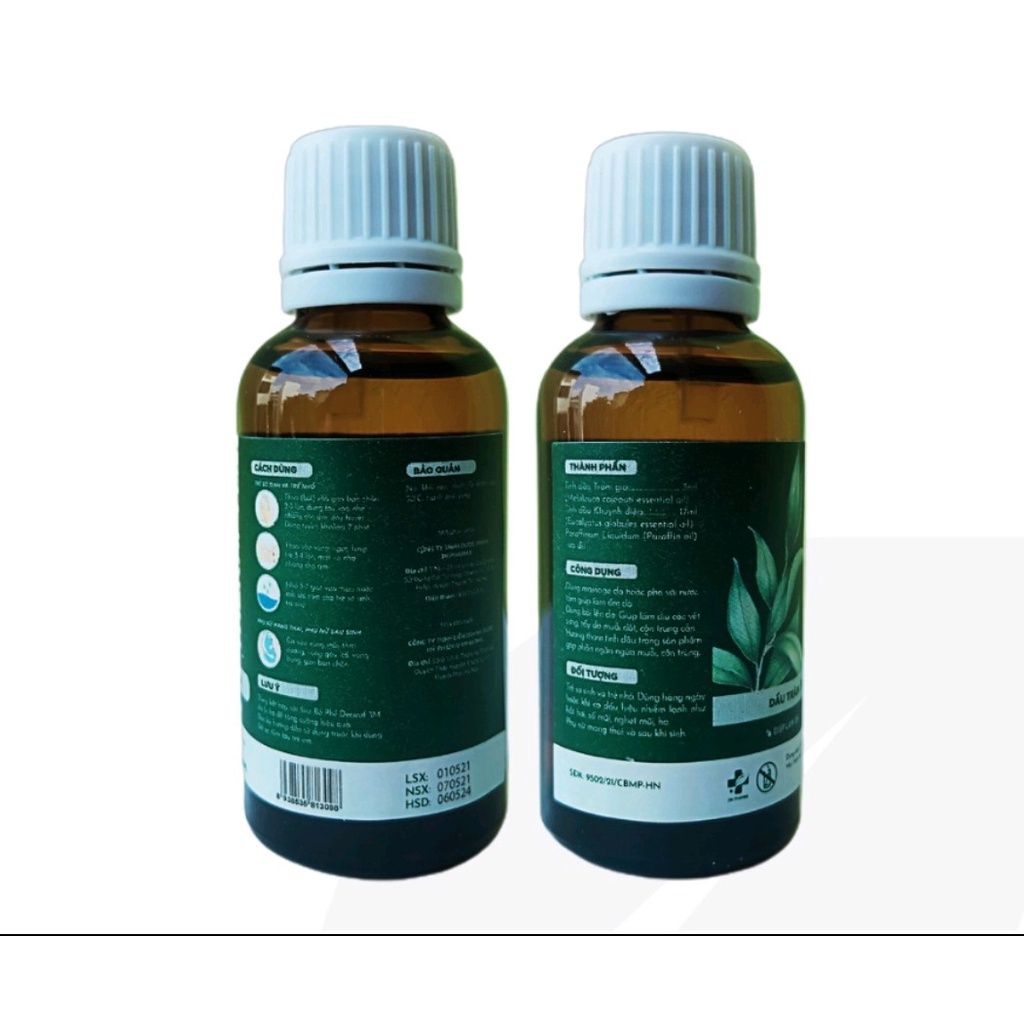 Tinh Dầu Tràm Khuynh Diệp THERAPY 3M Giúp Làm Ấm, Phòng Cảm Lạnh Lọ 30ml