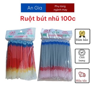 Ruột bút nhũ đỏ hoặc bạc túi 100 c