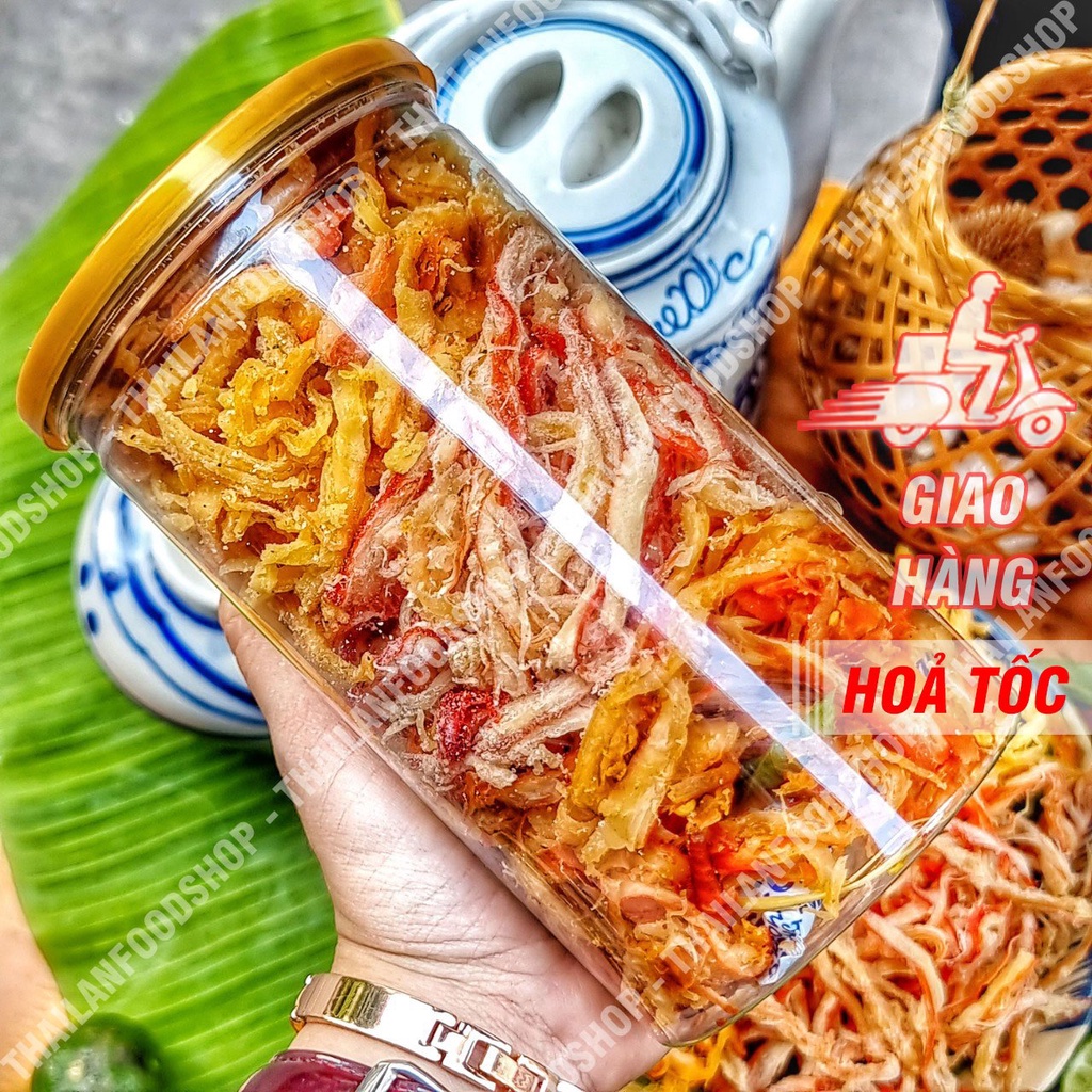 Mực Sợi Mix 3 Vị  - Lon 300gram