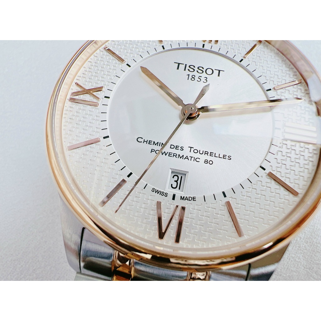 Đồng hồ nam chính hãng Tissot Chemin des Tourelles Automatic T099.407.22.038.01- Máy cơ tự động - Kính Sapphire