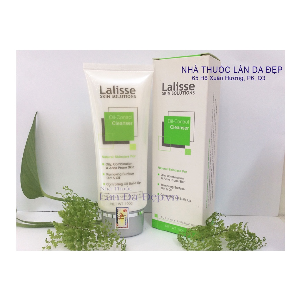CHÍNH HÃNG)SỮA RỬA MẶT DÀNH CHO DA DẦU, MỤN– LALISSE OIL-CONTROL CLEANSER
