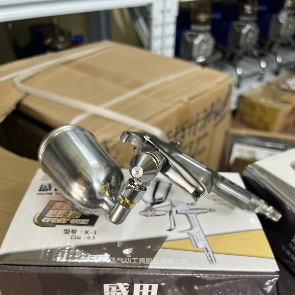 Súng Phun Sơn Mini K3, Súng Phun Sơn Tỉa Vân Dặm Vá Chi Tiết Nhỏ Lỗ Phun 0.5mm.