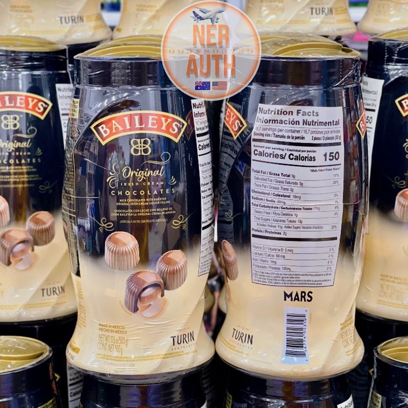 Kẹo Socola Rượu Baileys Turin hộp to 500g 🍫 Chocolate Baileys Turin của Mỹ