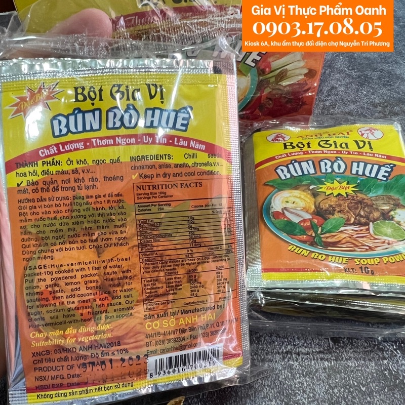 Bột thơm Bún Bò Huế Anh Hai