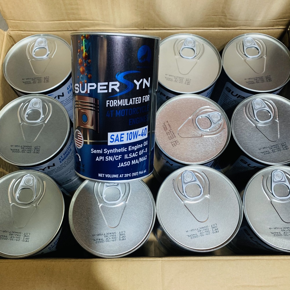 Nhớt SUPERSYN , Sói Đỏ / Sói Xanh / nhớt hợp số WOLF CHEMICALS , nhớt nhập khẩu Mỹ ,