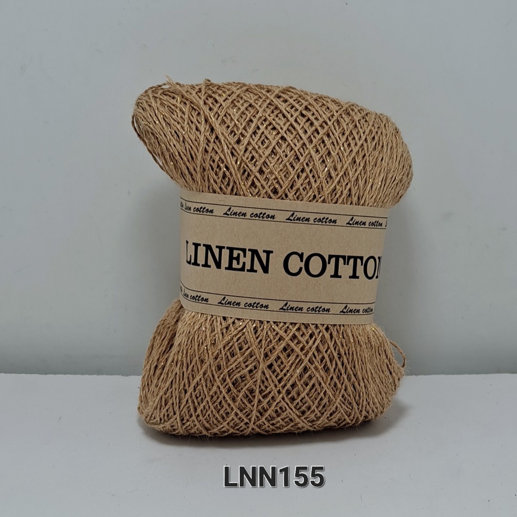 Sợi Linen cotton nhũ - dòng sợi chuyên dành cho đan móc các sản phẩm hè thu