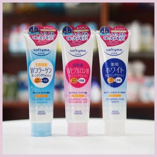 SỮA RỬA MẶT KOSE SOFTYMO WHITE CLEANSING FOAM
