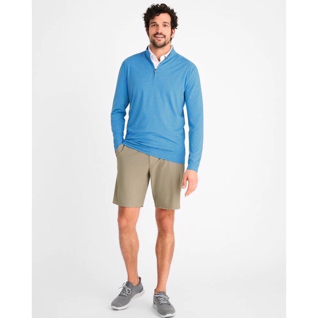 Áo Polo nam 1/4 khoá kéo xuất khẩu, áo polo nam xuất dư xịn