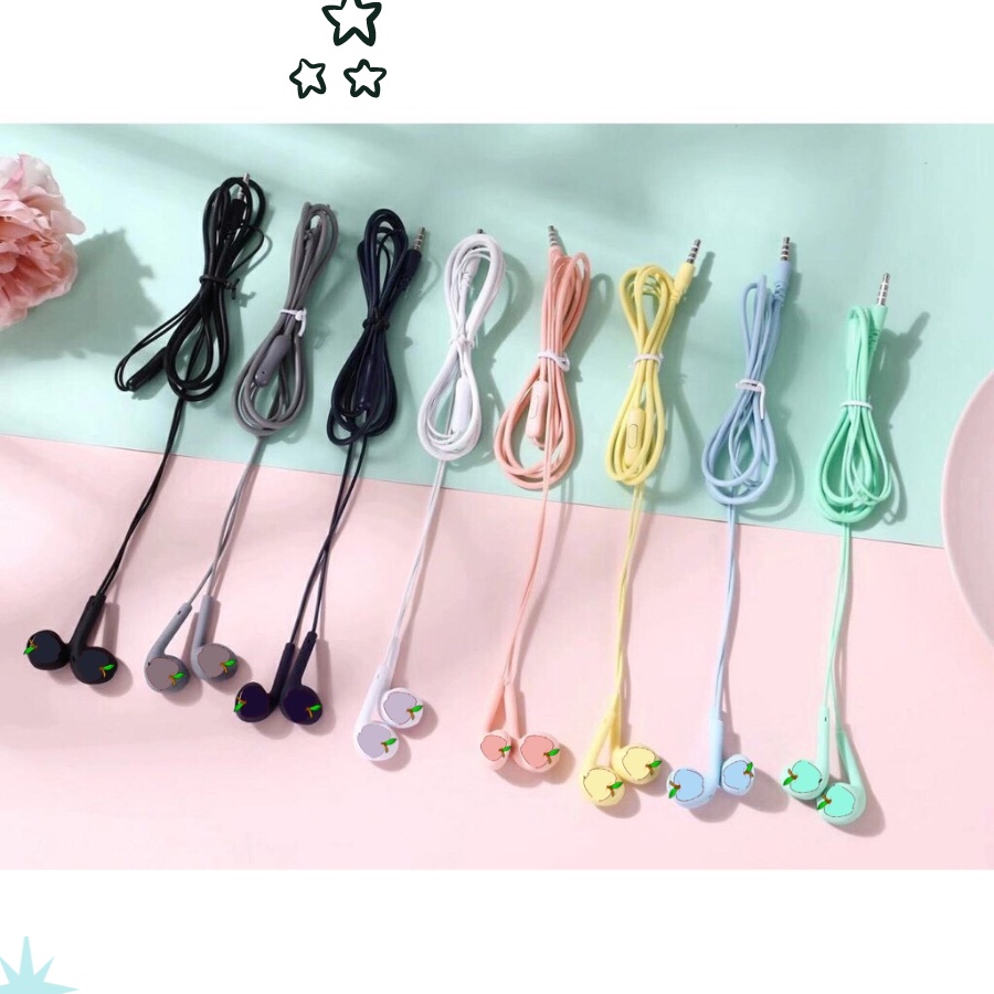 Tai nghe nhét tai có dây U19 giắc cắm 3.5mm tích hợp micro chất lượng cao dành cho điện thoại - U19