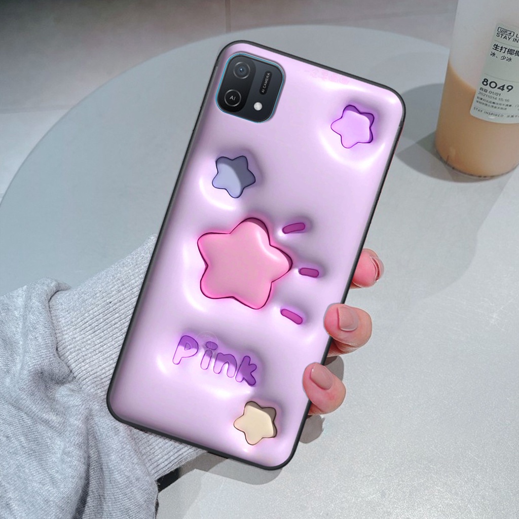 Ốp Oppo A16k in phẳng hiệu ứng 3D giả nổi siêu thật, cực xinh, cá tính