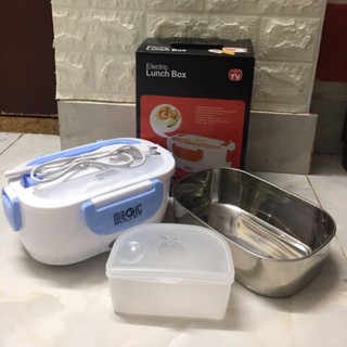 Hộp cơm cắm điện magic ruột inox giữ ấm, làm nóng nhanh chóng