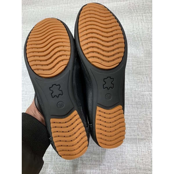 Giày bệt búp bê mũi tròn da lì hàng cao cấp siêu êm mềmcó size 40 cho quý khách chân ngoại cỡ