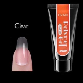 Gel gôm úp móng, đắp móng Huaxi (trắng, trong, hồng)