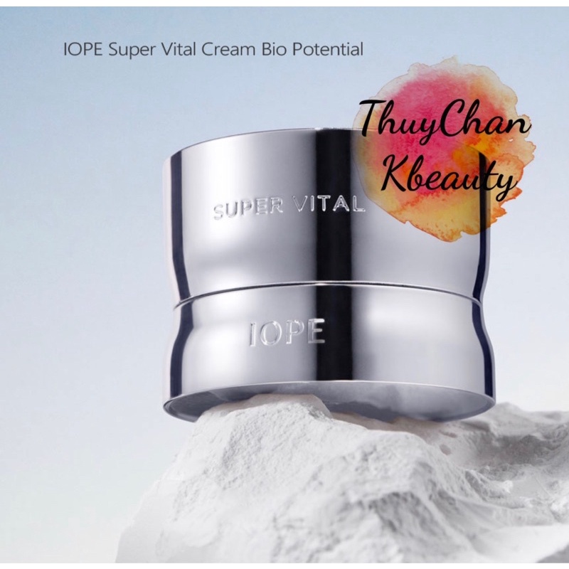 (#IOPE) MS 100 Kem dưỡng da ngừa lão hoá IOPE Super Vital Bio Potential Cream 15ml