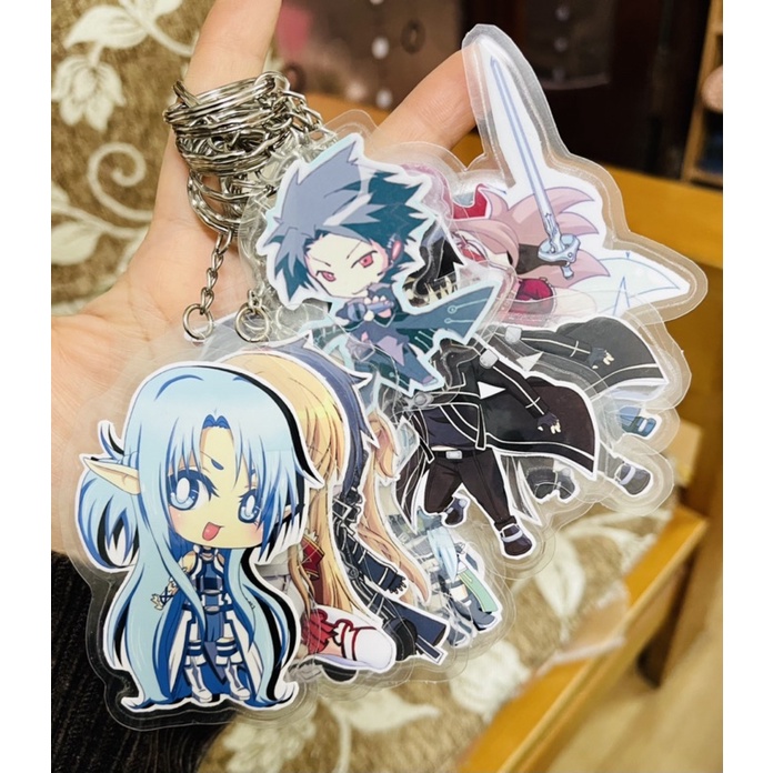 Móc treo khoá Sword Art Online 3 móc khác nhau/ Móc khoá Sword art online