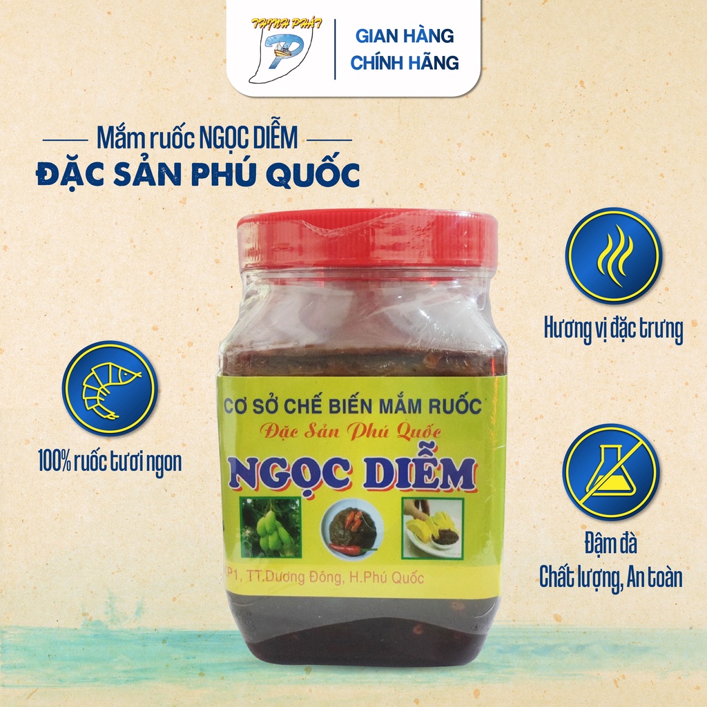 Mắm ruốc thơm ngon đặc sản Phú Quốc Thịnh Phát