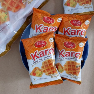 BÁNH KARO VỊ CHÀ BÔNG & PHÔ MAI& DỪA