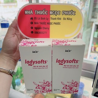 Dung dịch vệ sinh dạng bọt LADYSOFTS chai 250ml