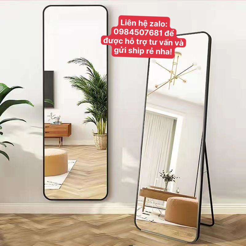 Gương Di Động Toàn Thân - Hàng nhập khẩu cao cấp CHỐNG VỠ , thế hệ mới 2023. phu hợp mọi không gian an toàn đẹp
