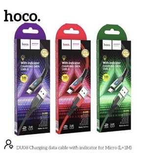 Cáp Micro Hoco DU08 1m, cáp sạc rất nhanh, Hàng chất lượng, Giá rẻ