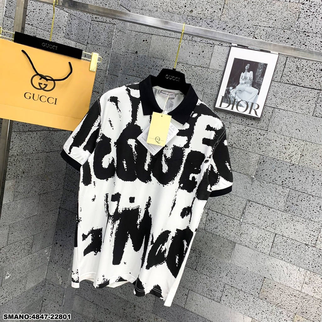 Áo Polo Nam SQUE Loang Cao Cấp Cổ Bẻ Mới Nhất