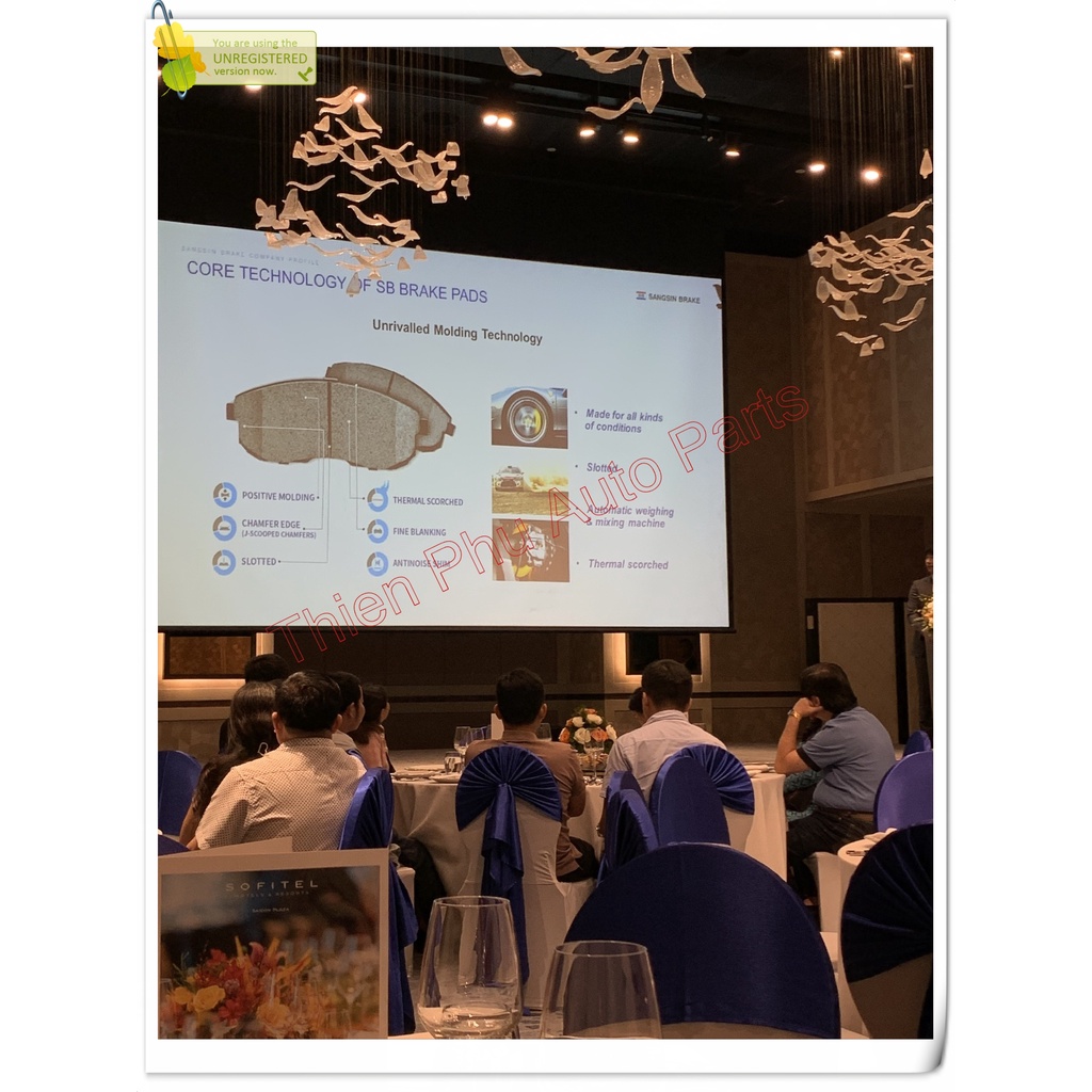 Má phanh chính hãng Hi-Q cho Mirage Trước + Attrage - Bố thắng trước. OEM Brake Pad : 0449197214000 0449197214 04465B20