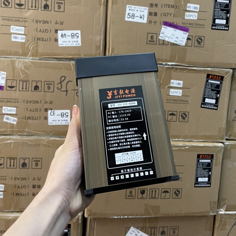 Bộ nguồn 12V 33A 400W dùng ngoài trời