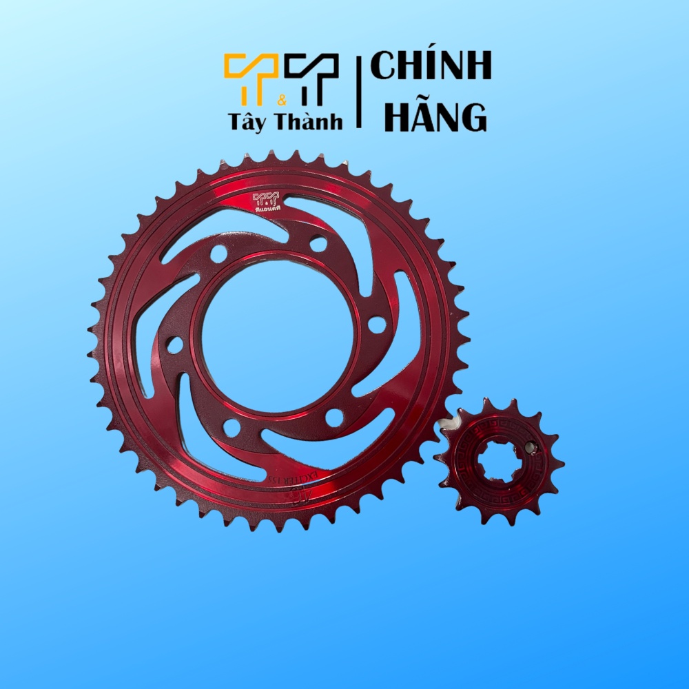 NSD Ex 155 - màu vàng, thông số 46T và 47T-14T, xuất xứ Thái Lan - Tây Thành Shop chuyên nhông sên dĩa exciter 155 VVA