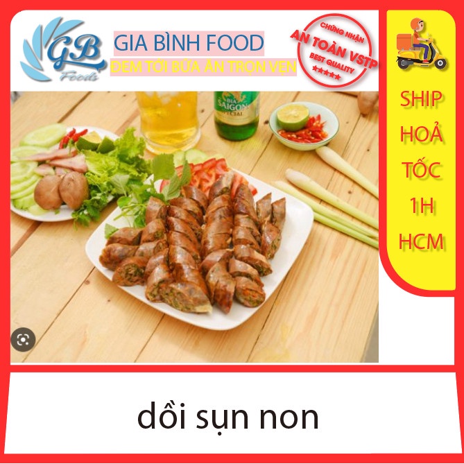 Dồi sụn món ngon dễ làm vỉ 500gr