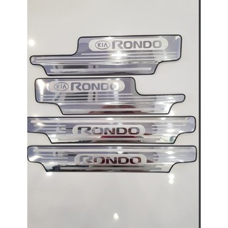 Nẹp bước chân trong ngoài kia rondo 2017-2020 hàng inox cao cấp