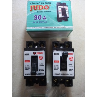 Cầu dao an toàn cb cóc judo khang nhân 20a/30a