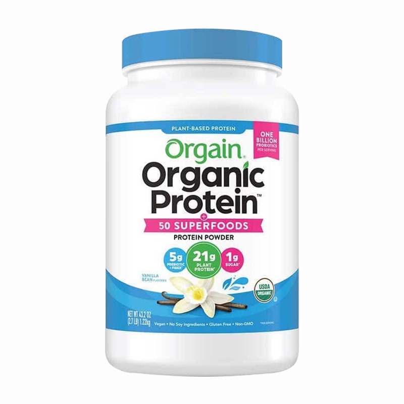 Sữa Dinh Dưỡng Thuần Chay Protein Orgain Organic Protein 50 Superfoods 1220g Vanilla/ Bột Đạm Thực Vật Vị Vani - NK Mỹ