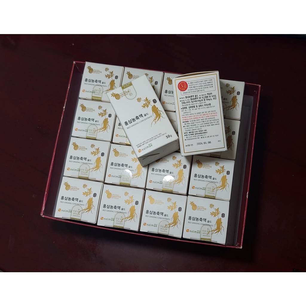 Cao Hồng Sâm Hàn Quốc Nolmae Red Ginseng Concentrate Gold 50g