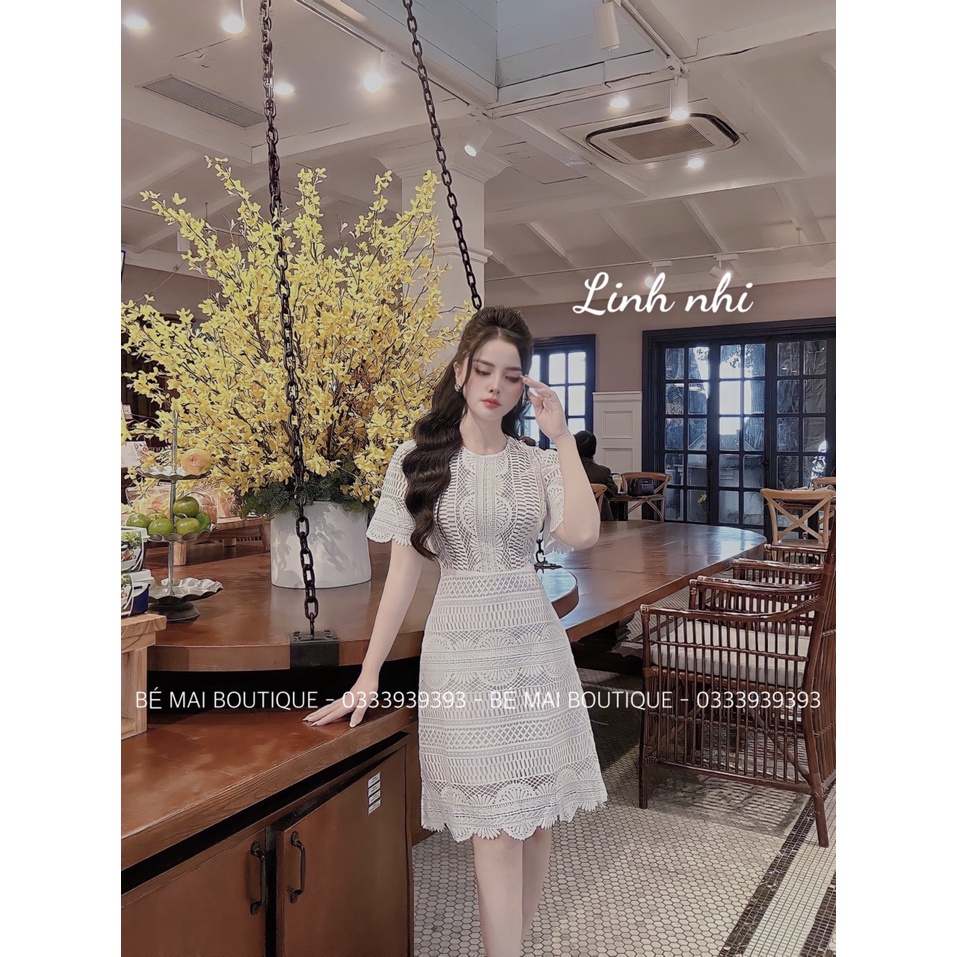 Váy ren thiết kế hàng Cao Cấp 2023 Linh Nhi Chuyên Hàng Cao Cấp Thiết Kế Quảng Châu, đầm thiết kế sang trọng