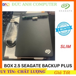 Box gắn HDD Seagate Chuẩn Sata 2.5 - Usb 3.0 nhựa màu đen